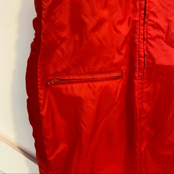 Vintage Sears Sports Center Rainbow Stripe Puffer Snowsuit Overalls Sz 36/Small - Picture 4 of 9